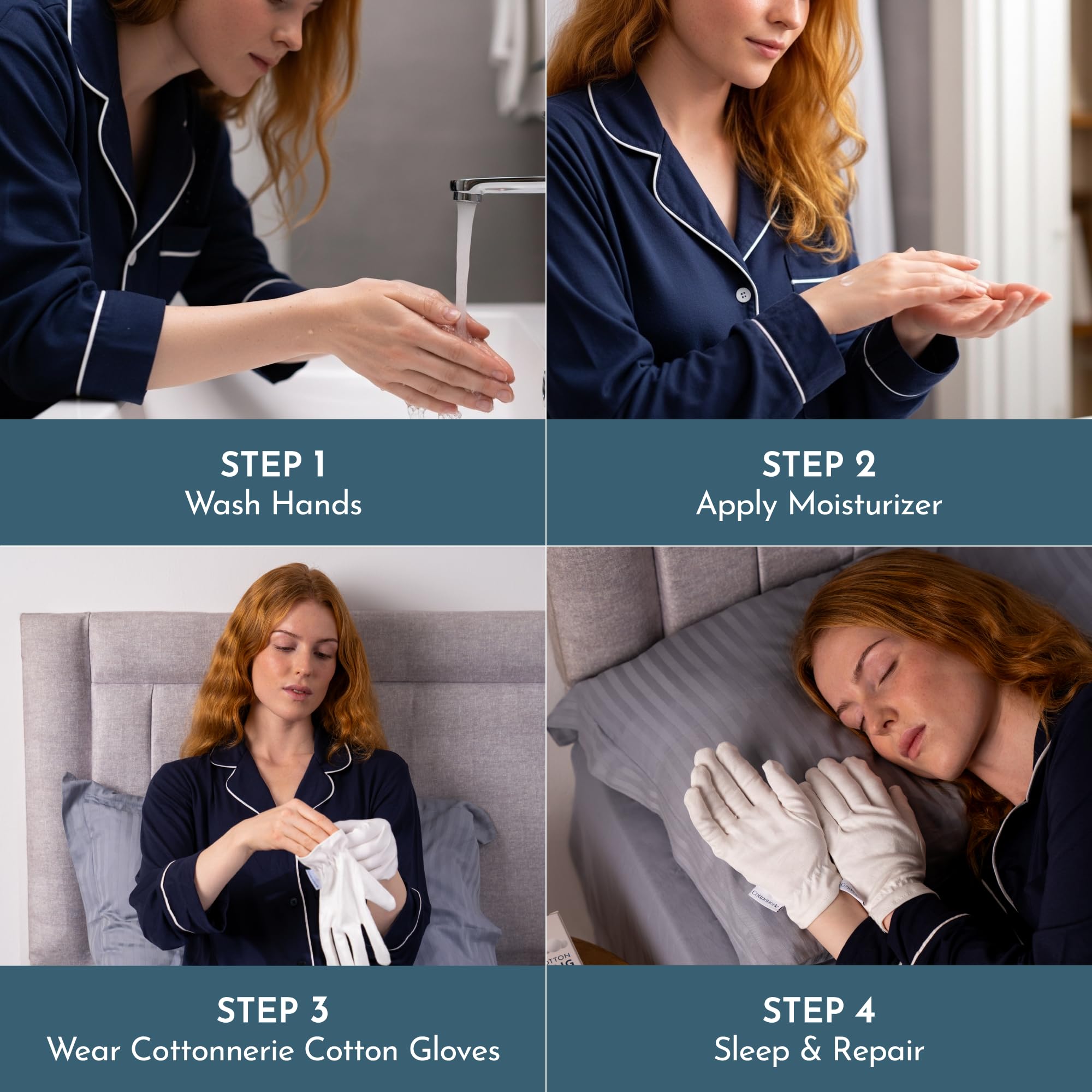 Cottonnerie adults and kids sizing image highlights XS to XL range.