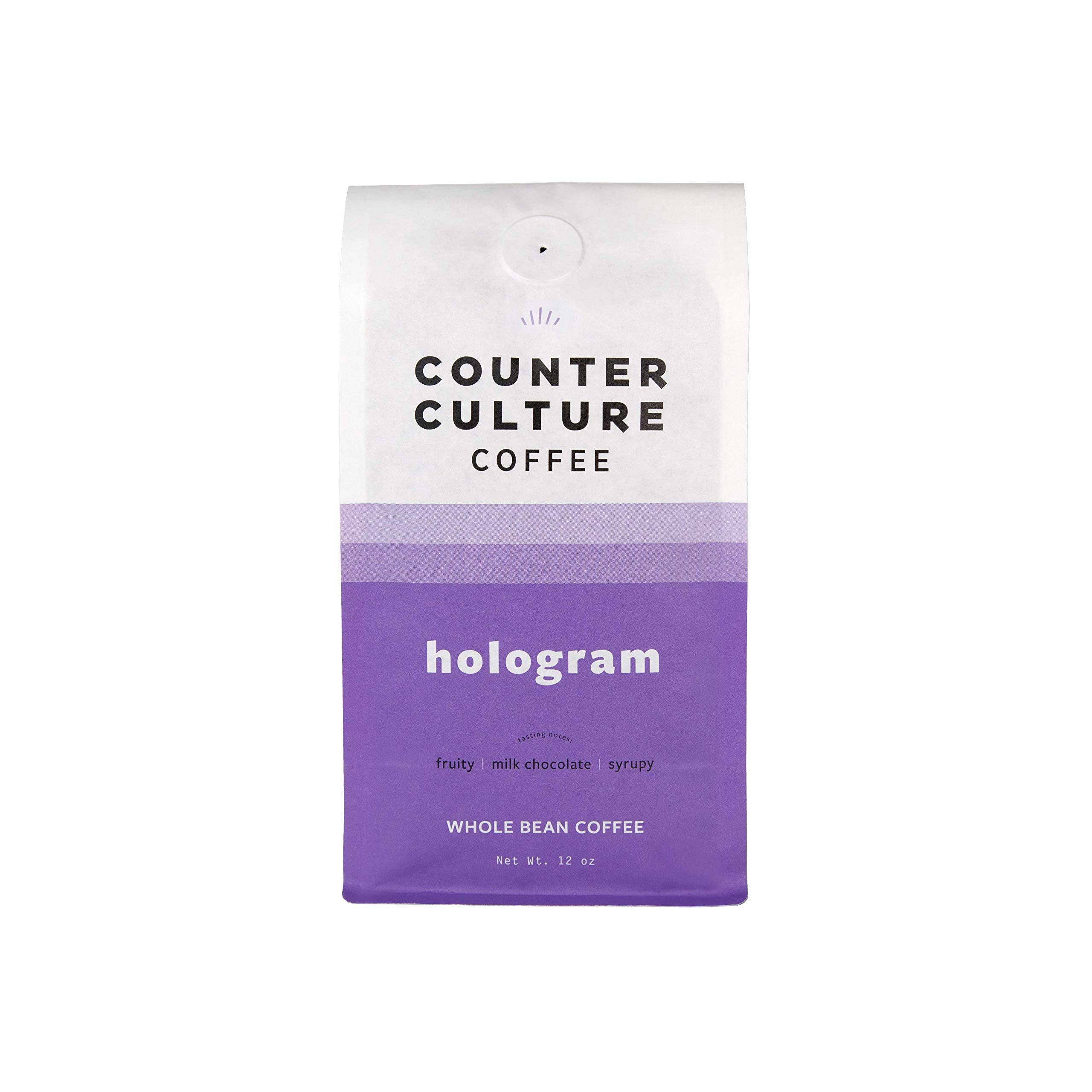 Counter Culture Coffee Hologram medium roast bag showing sustainable sourcing for home brewing