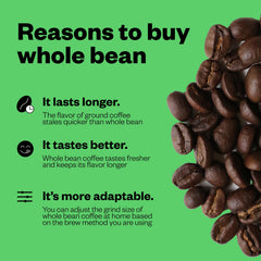 Counter Culture Coffee whole bean bag 12 oz ready for custom grind