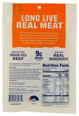 Country Archer ARCHER Original Beef Jerky glaze detail highlights rich flavor, perfect for camping.