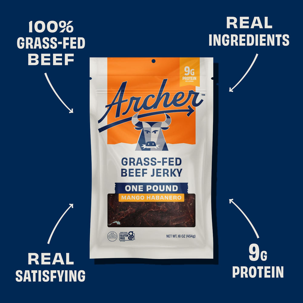 Country Archer Mango Habanero jerky on-the-go demonstrates portable protein for adventures.