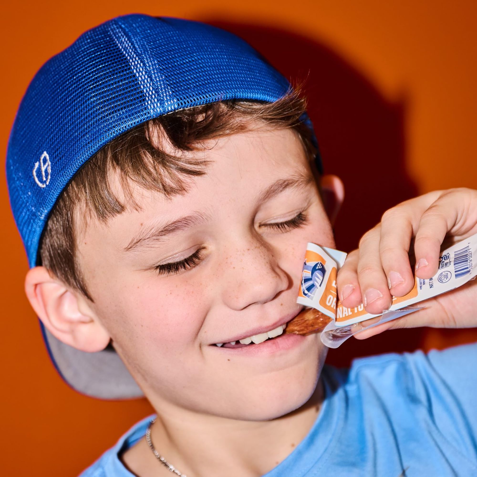 Country Archer kids enjoy the bite-sized turkey jerky sticks in lunchbox
