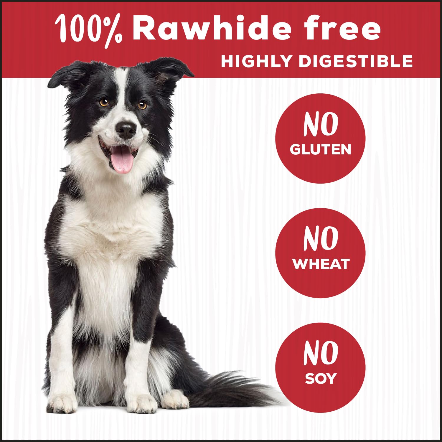 Country Kitchen long-lasting beef twists ideal for extended chews.