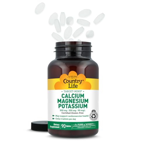 Country Life Target Mins bottle front view for easy daily mineral supplementation.