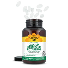Country Life Target Mins bottle front view for easy daily mineral supplementation.