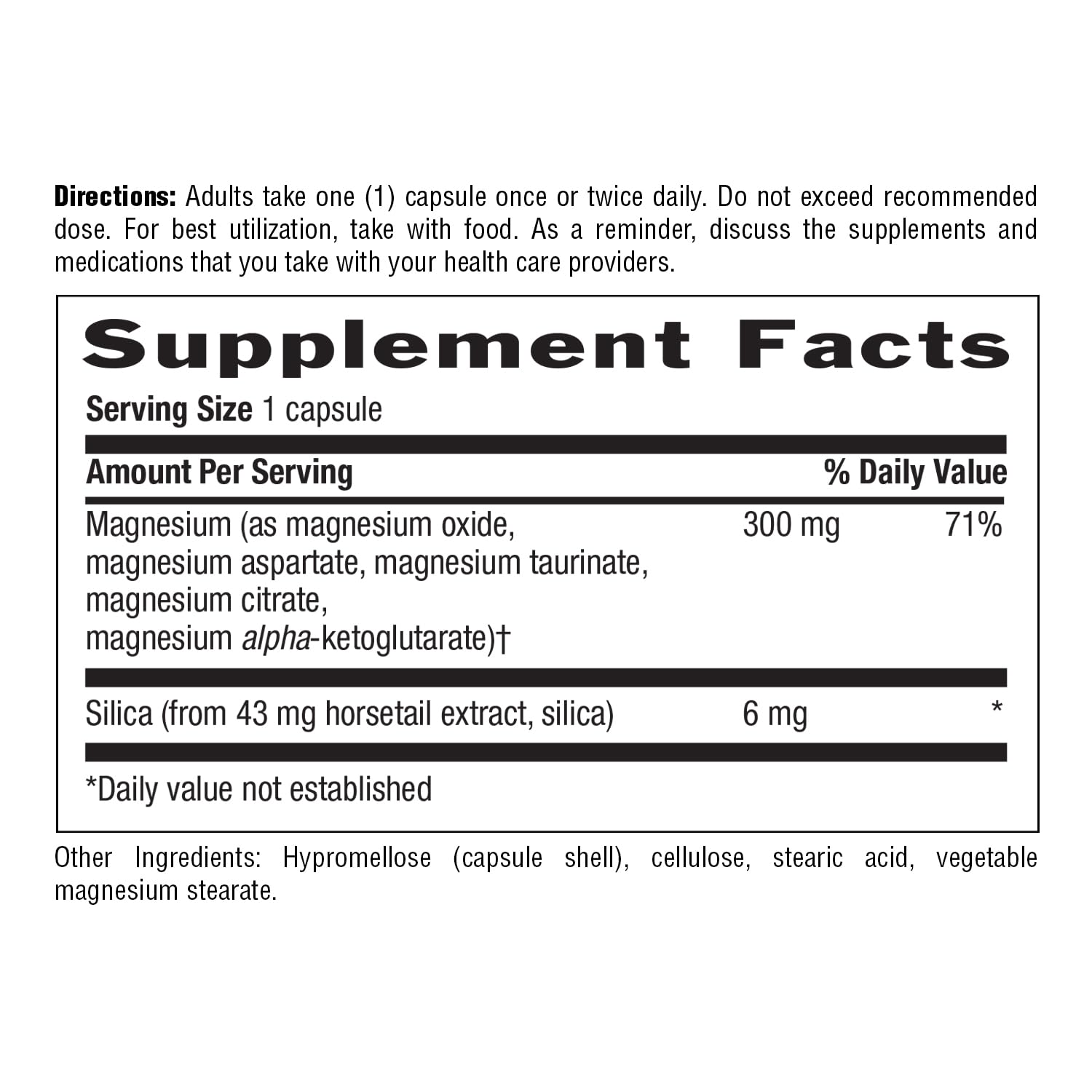 Country Life Target-Mins 120 vegetarian capsules presented with clear dosage information