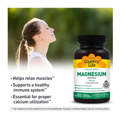 Country Life Target-Mins bottle label demonstrates free-form amino acids for enhanced absorption