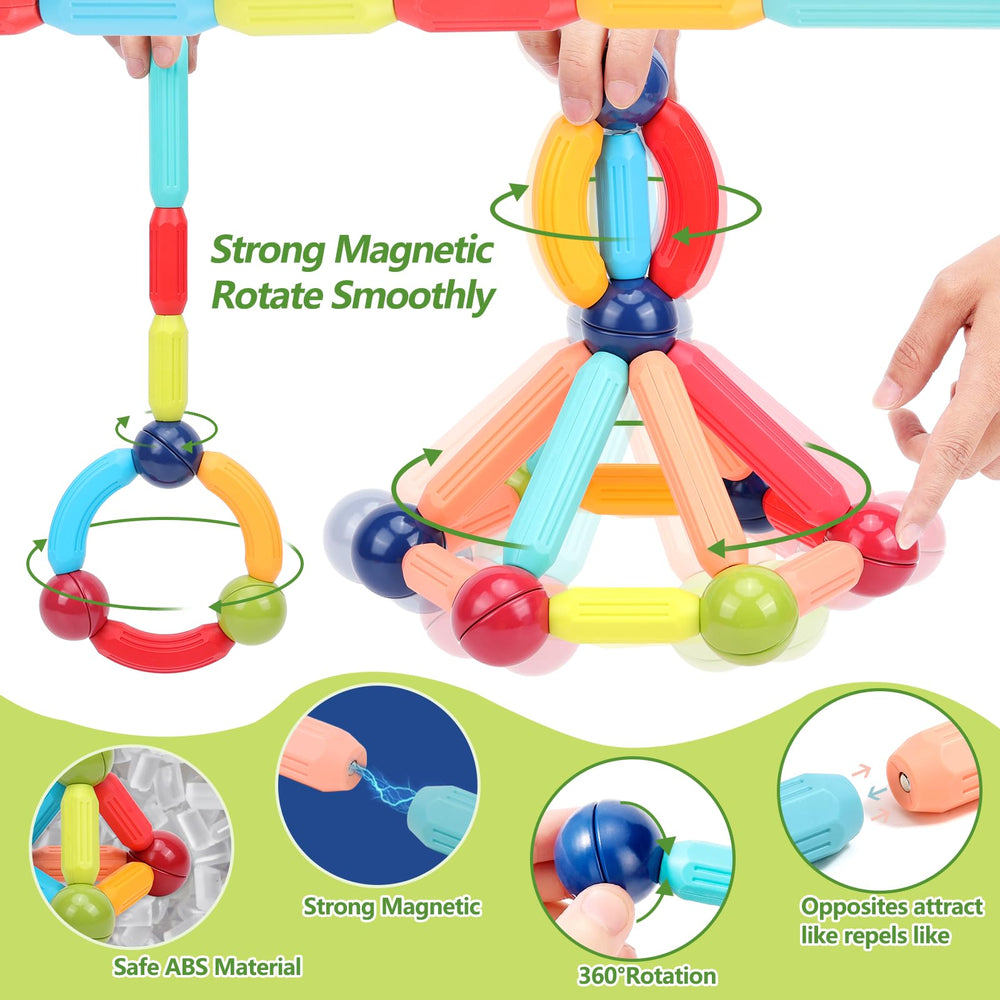 COUOMOXA magnets help stable models during home or preschool activities.