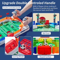 Couomoxa goal bell and scoreboard enhance game realism during matches.