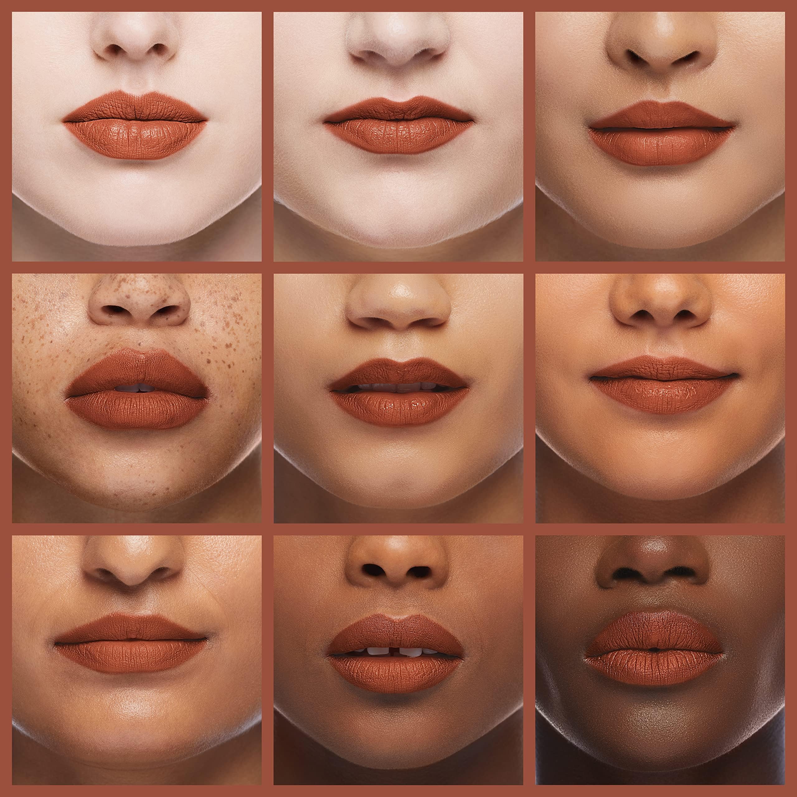 CoverGirl Continuous Color Lipstick Bronzed Glow close-up emphasizes hydration for lips