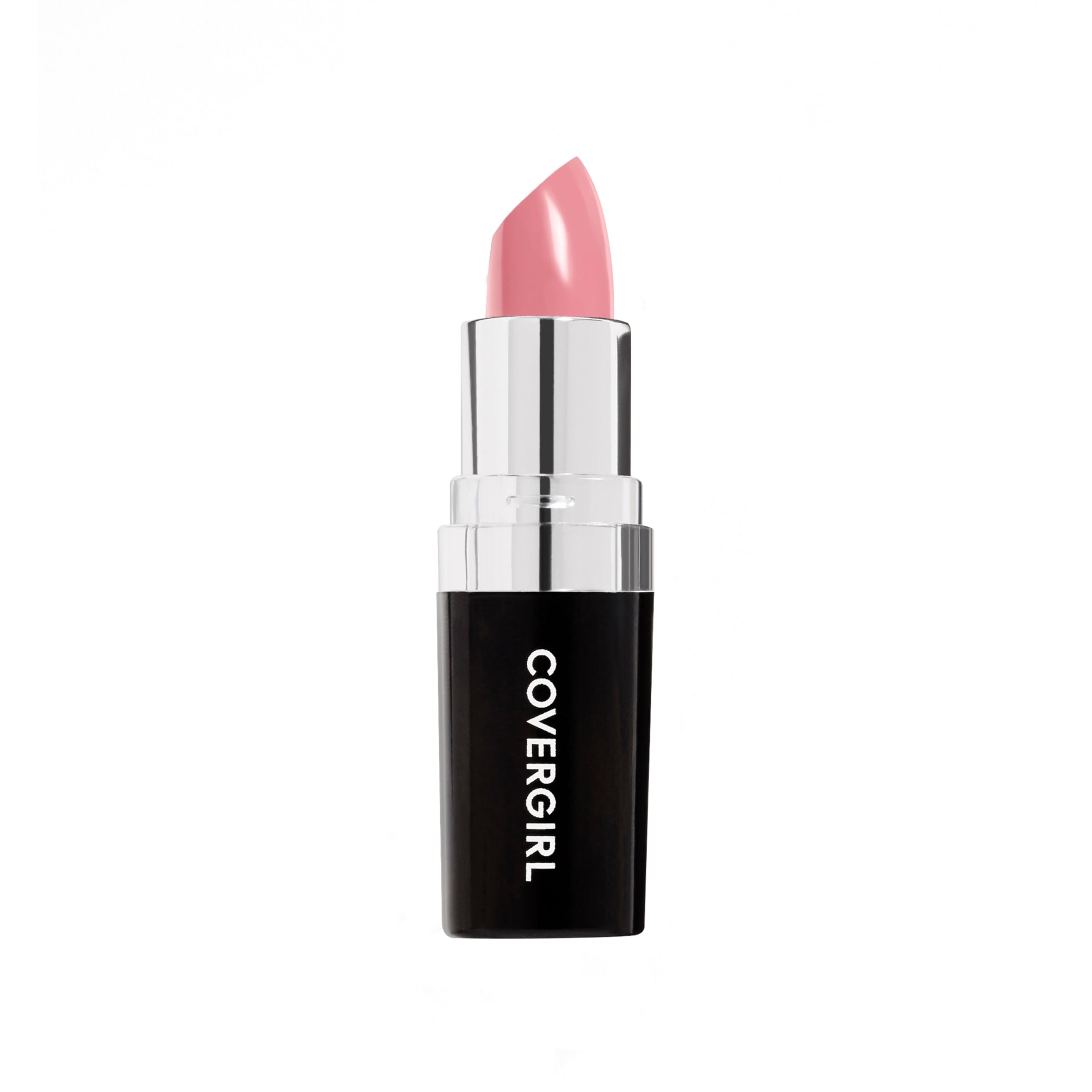 COVERGIRL Continuous Color Lipstick Rose Quartz 415 front view showing soft pink shade