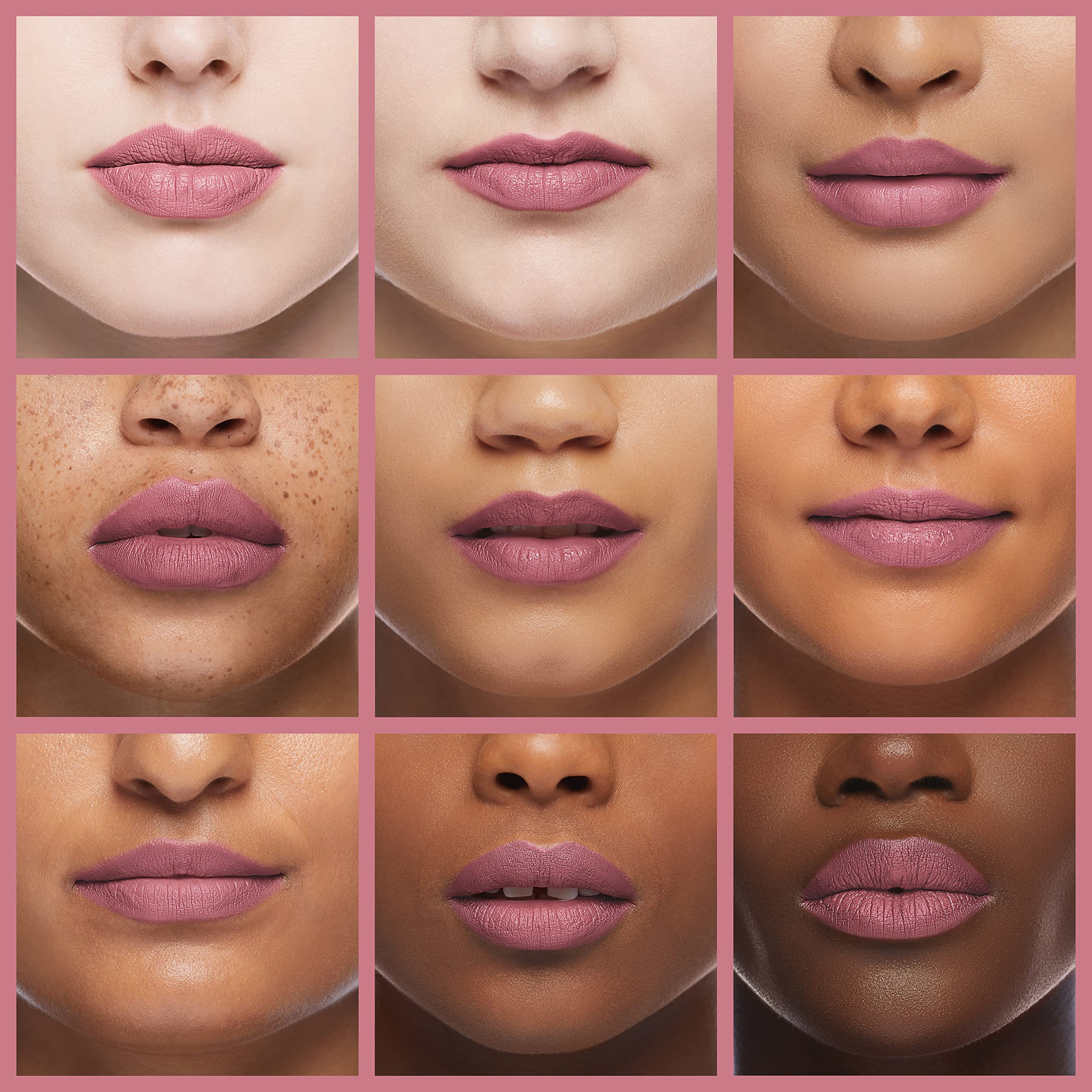 Packaging variation for CoverGirl Continuous Color Lipstick Smokey Rose 035.