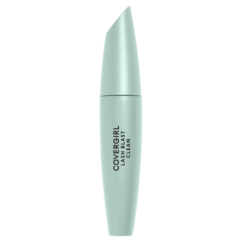 Close-up of the Lash Blast Clean Volume Mascara wand applying for separated, longer lashes