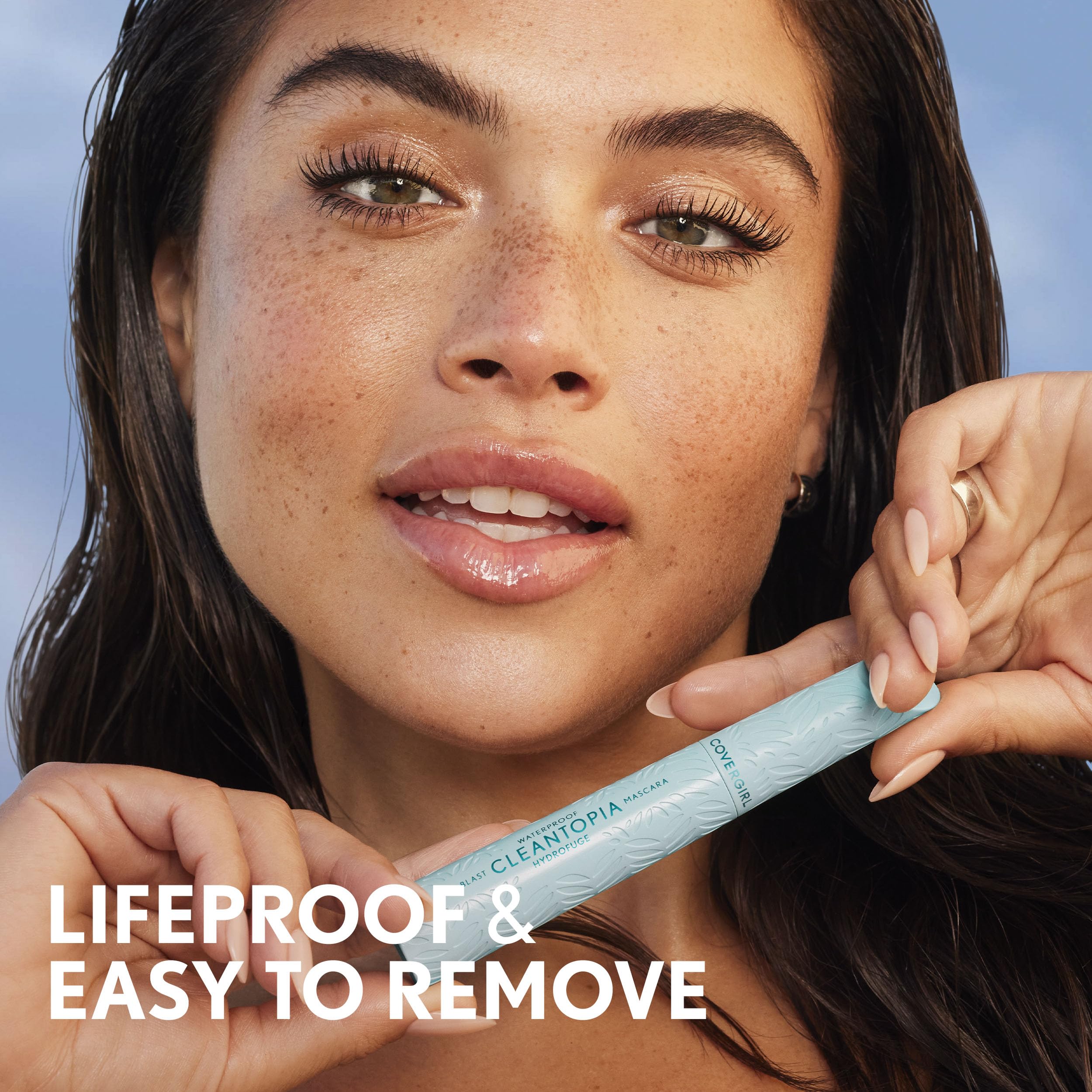 CoverGirl Lash Blast Cleantopia easy removal concept with gentle makeup removal