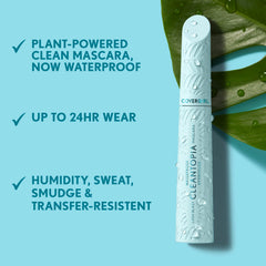 CoverGirl Lash Blast Cleantopia waterproof formula tested in rain or humidity