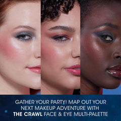CoverGirl Mall Rats purple duo-chrome eyeshadow adds bold color to lids.