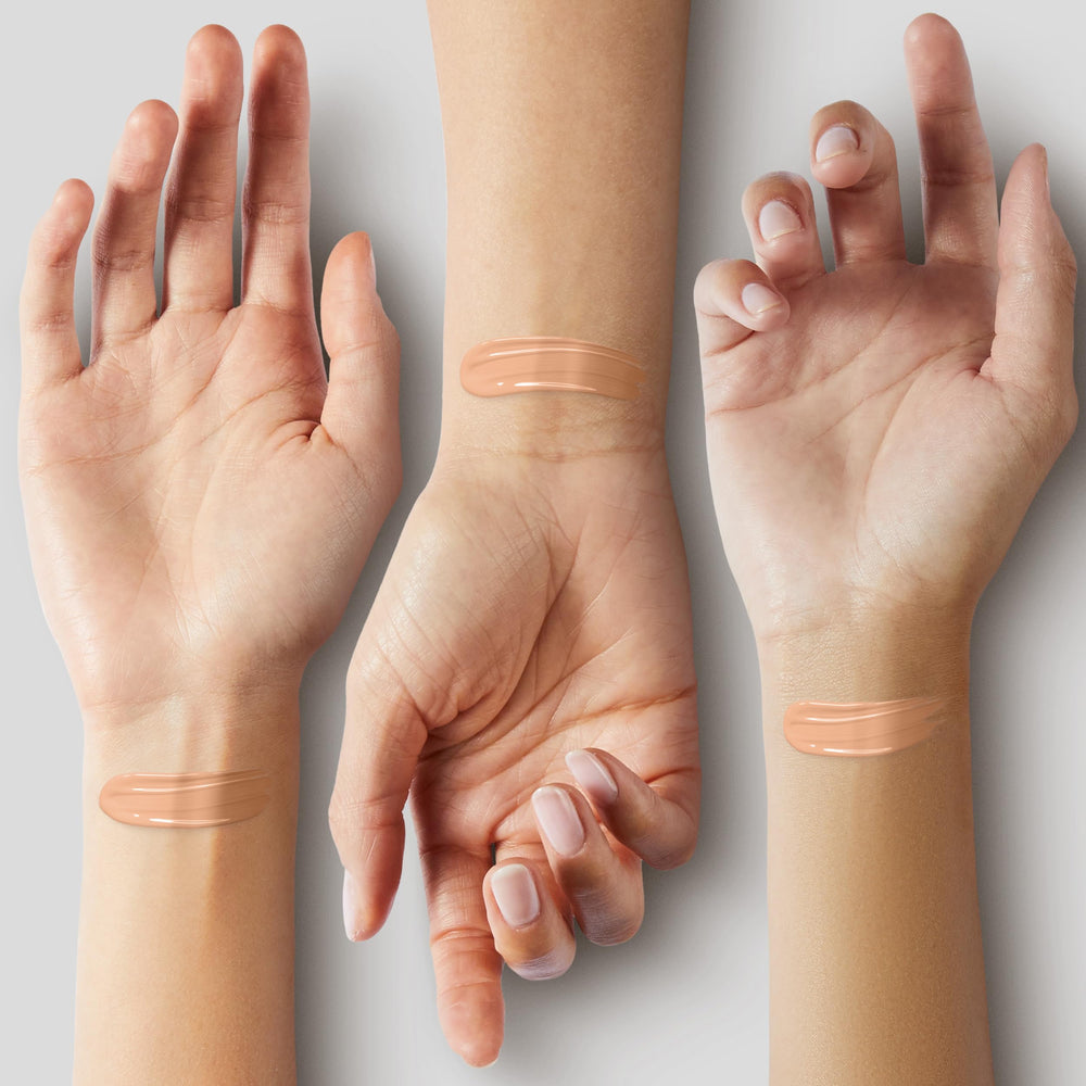 Application with fingertips for seamless, lightweight finish