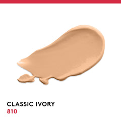 CoverGirl Outlast swatches show the 21 shade range for near-perfect skin matches.