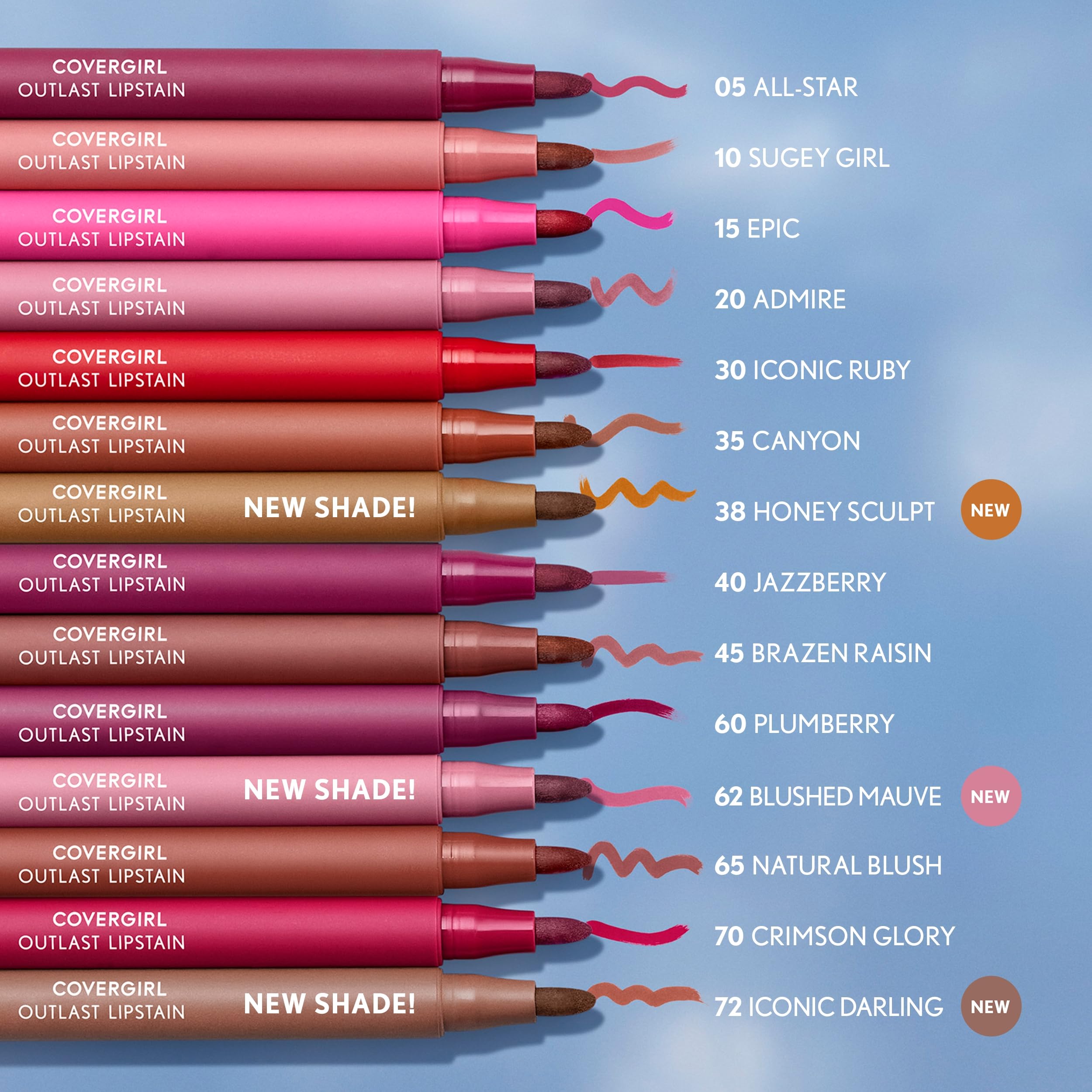 CoverGirl Lipstain berry scent enhances the application experience.