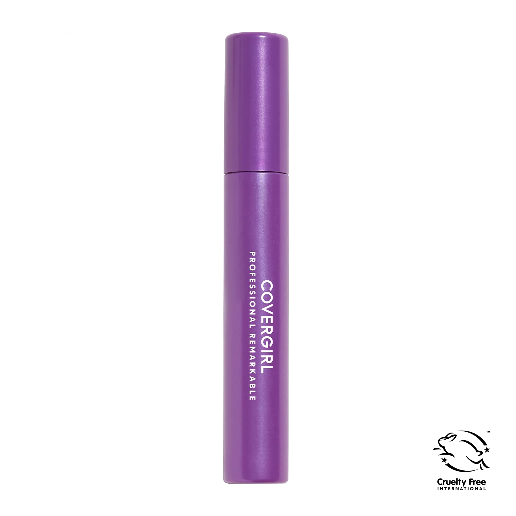 CoverGirl mascara straight brush provides precise application for natural lashes.