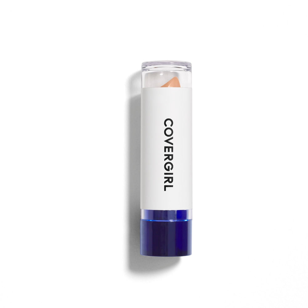 COVERGIRL Smoothers Concealer under-eye swatch highlights natural tone and lightweight blend.