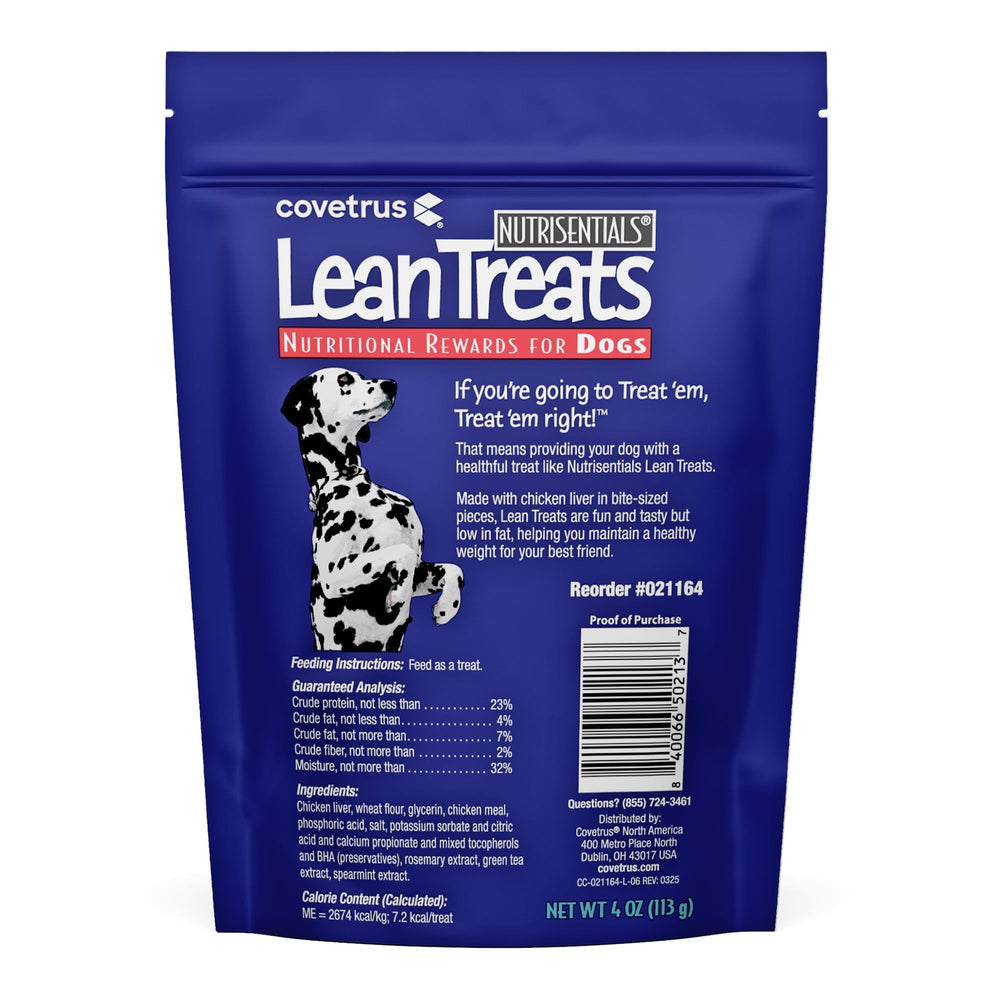Covetrus Nutrisential Lean Treats bite-sized pieces for easy portion control and training