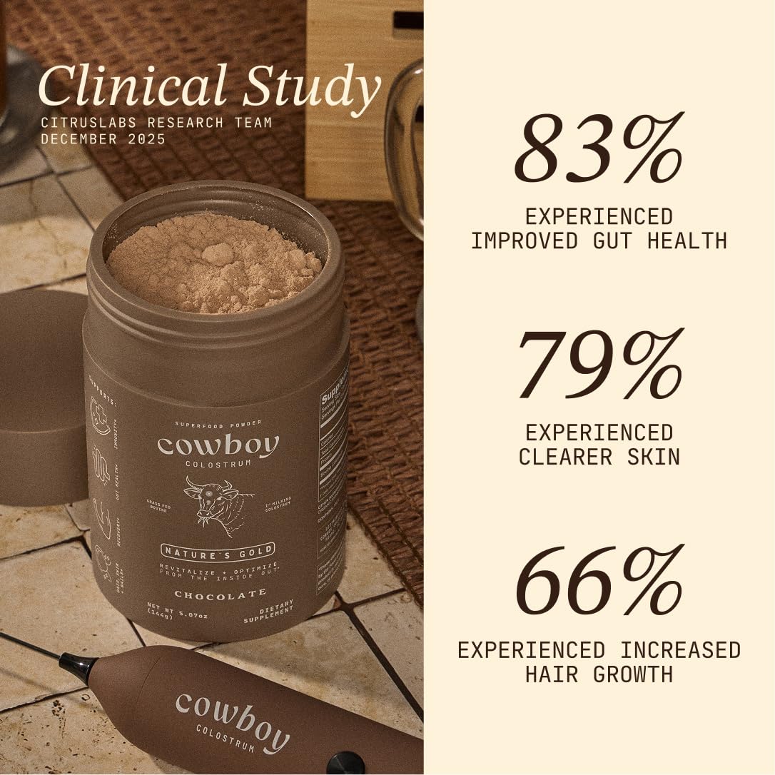 Sourcing narratives of Cowboy Colostrum showcasing ethical dairy partnerships.