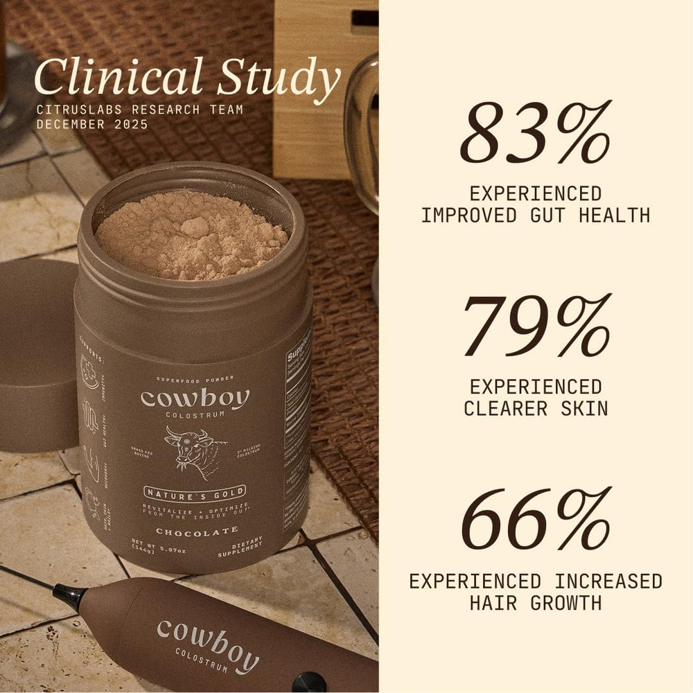 Sourcing narratives of Cowboy Colostrum showcasing ethical dairy partnerships.