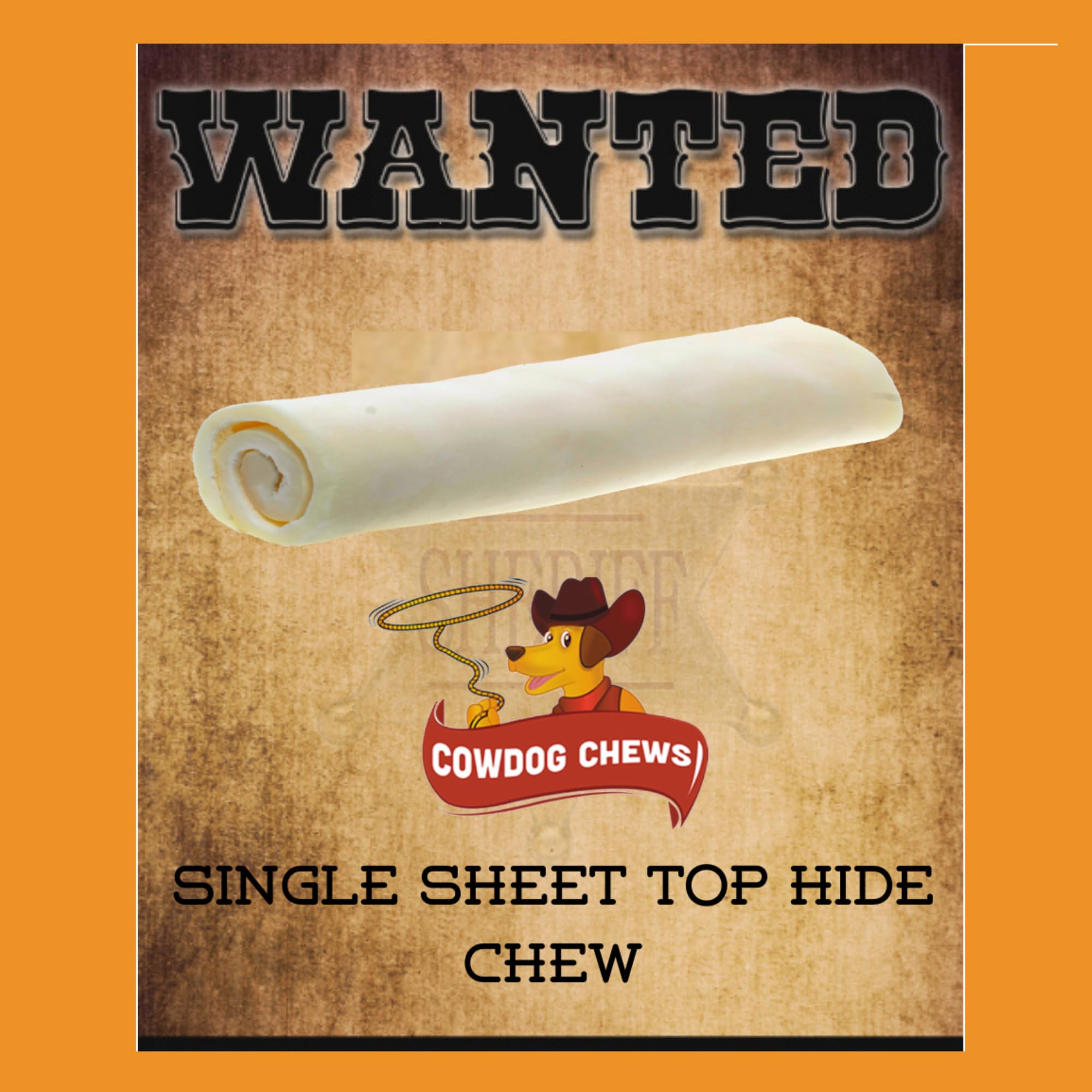 Cowdog Chews Beefhide Roll living room setup reveals a versatile treat option for dogs