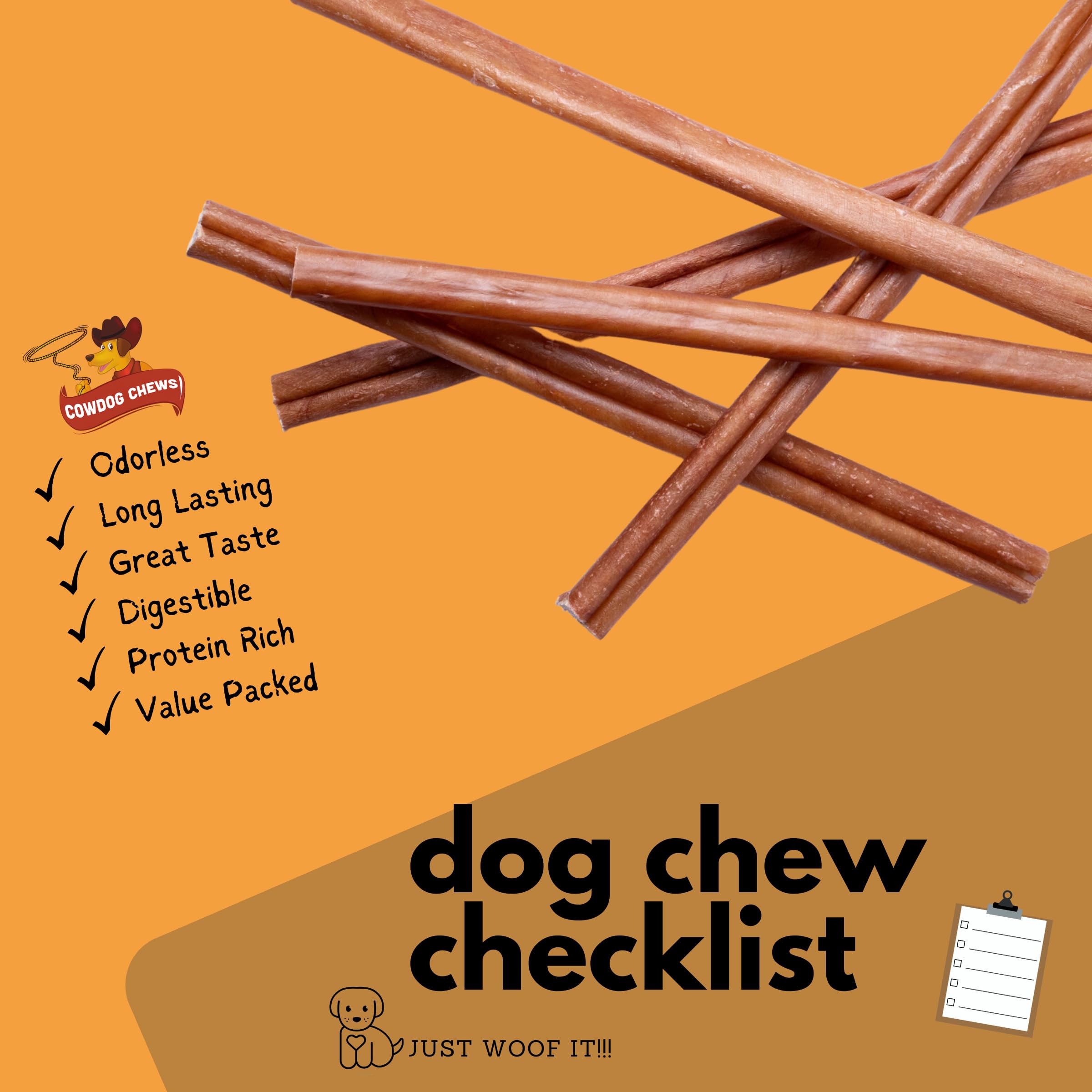 Cowdog Chews long-lasting chew designed to engage dogs during play.