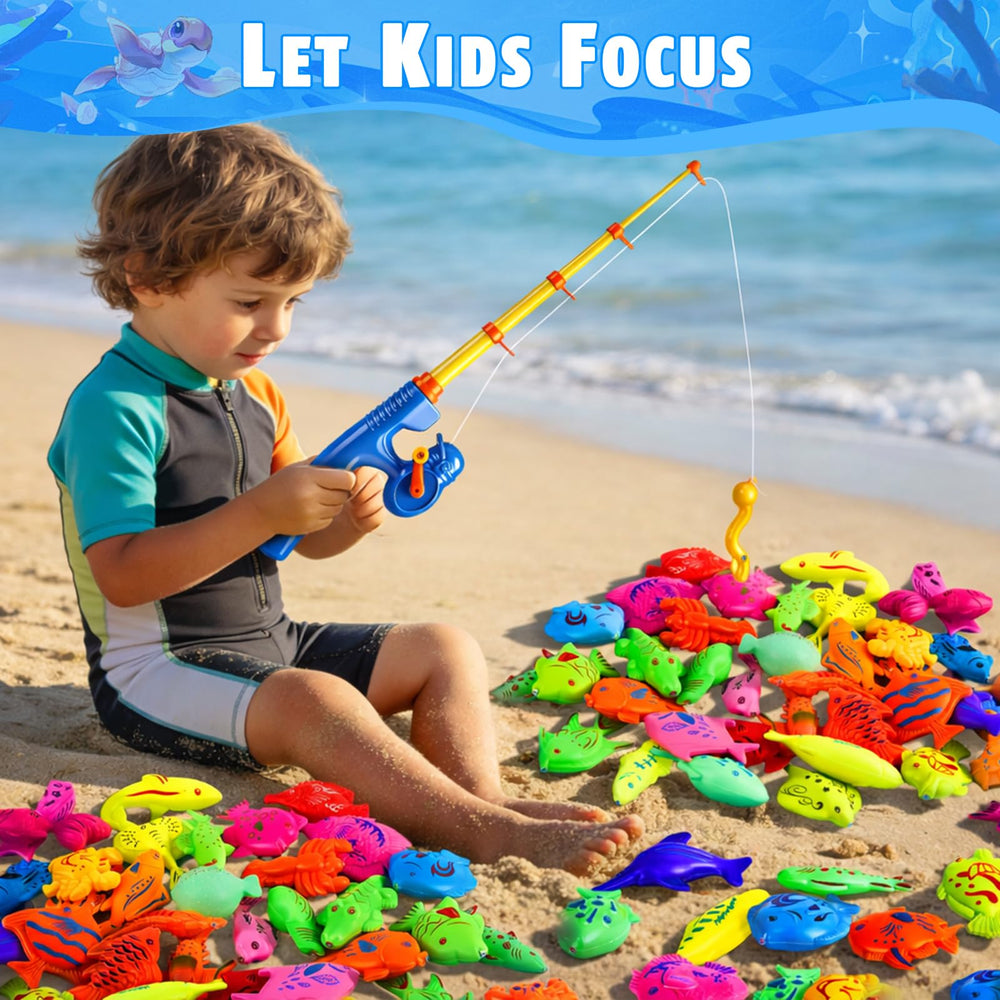CozyBomB kiddie pool fishes enhance summer pool time for toddlers.