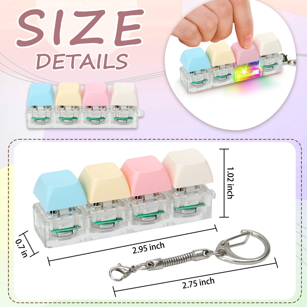 COZYMATE 4-in-1 color-change fidget provides mood-enhancing light cues while typing
