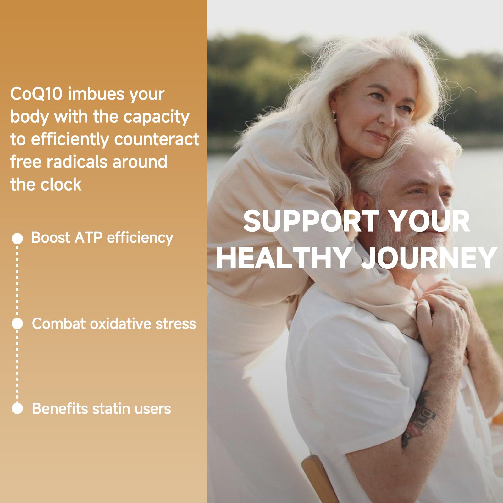 Cozynol daily-boost-pack display highlights 120-day supply for ongoing use.