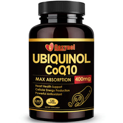 Cozynol Ubiquinol CoQ10 softgels bottle showing the combined antioxidant blend.