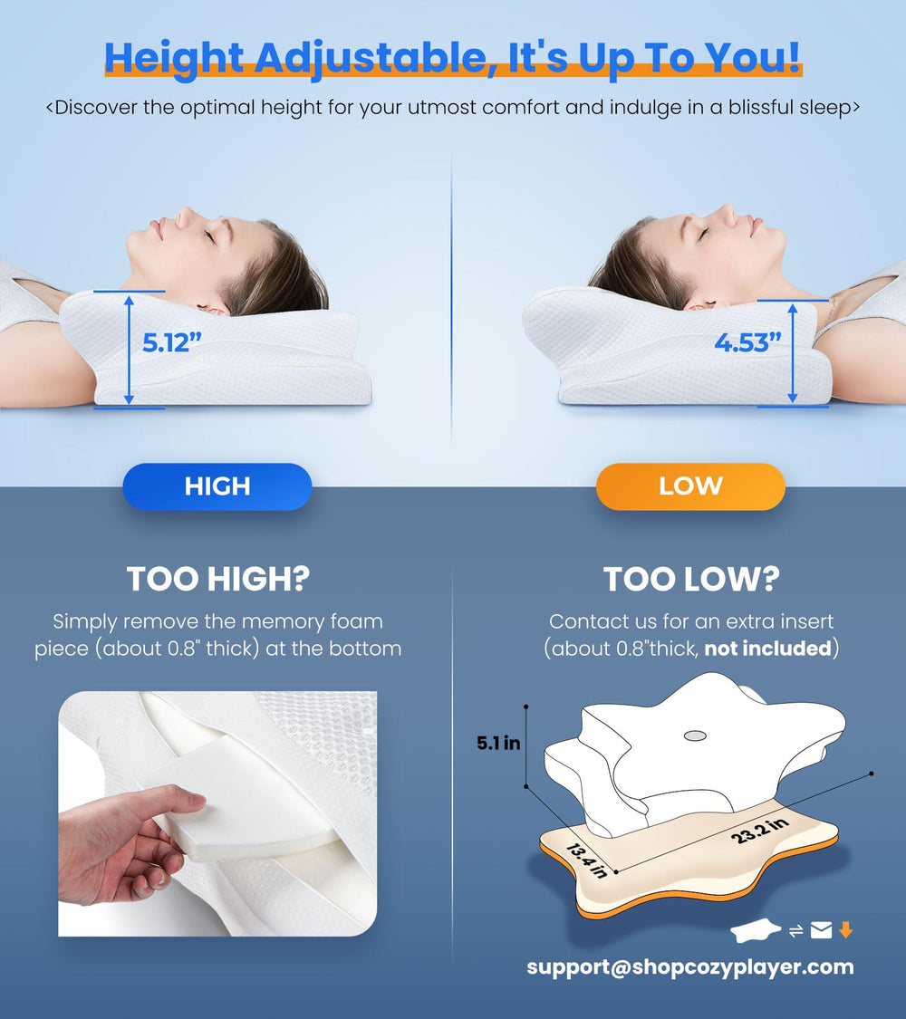 Cozyplayer cooling pillowcase lowers skin temperature for cooler nights.