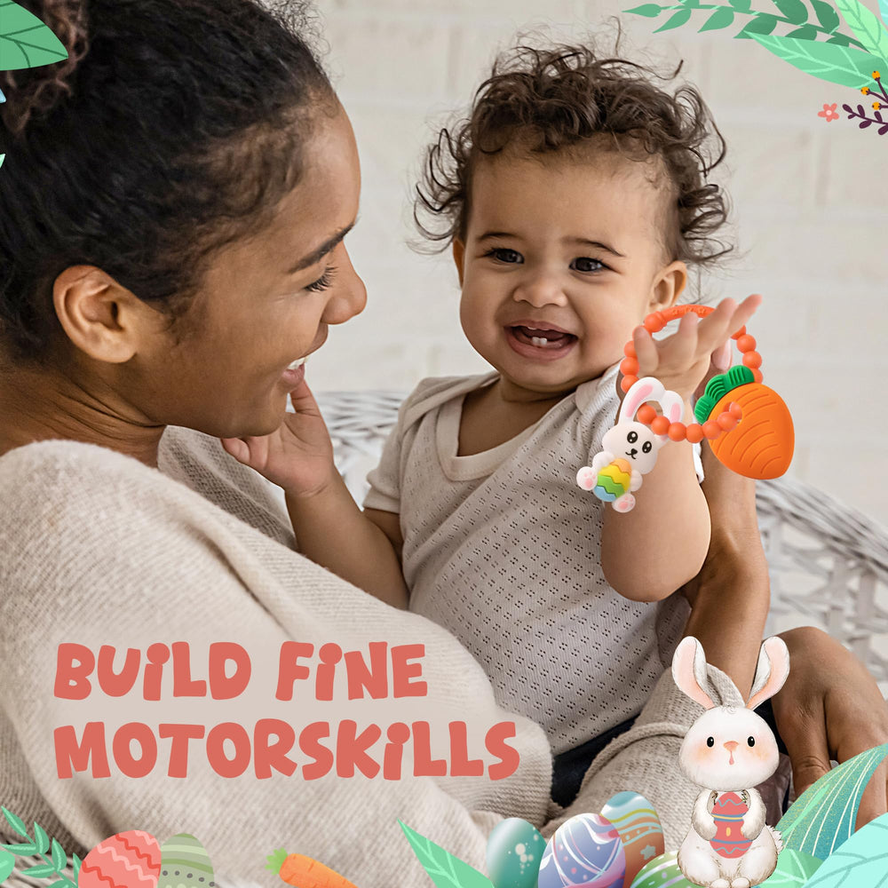 Cozzymore Easter basket stuffer teether adds festive charm