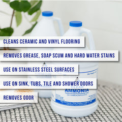 CPDI Clear Ammonia Cleaner spray nozzle enables easy dilution and spraying.