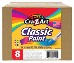 Cra-Z-Art washable paint 4oz yellow bottle vibrant art exploration