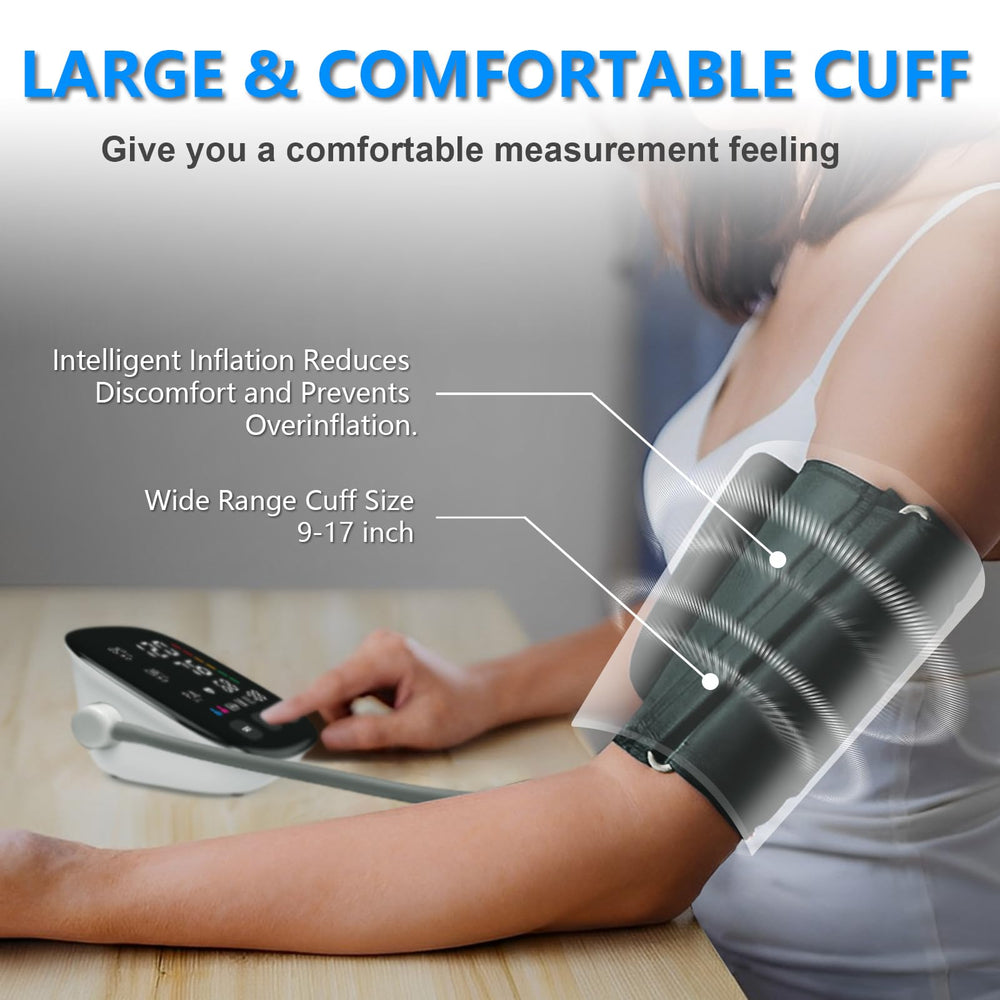 CRABCLAW portable BP monitor suitable for home, travel, or work