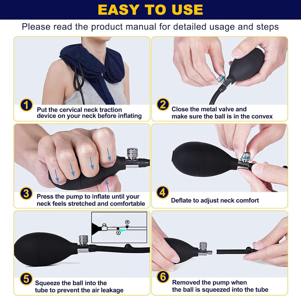 CRABCLAW Neck Stretcher compact portable design for travel and work breaks.