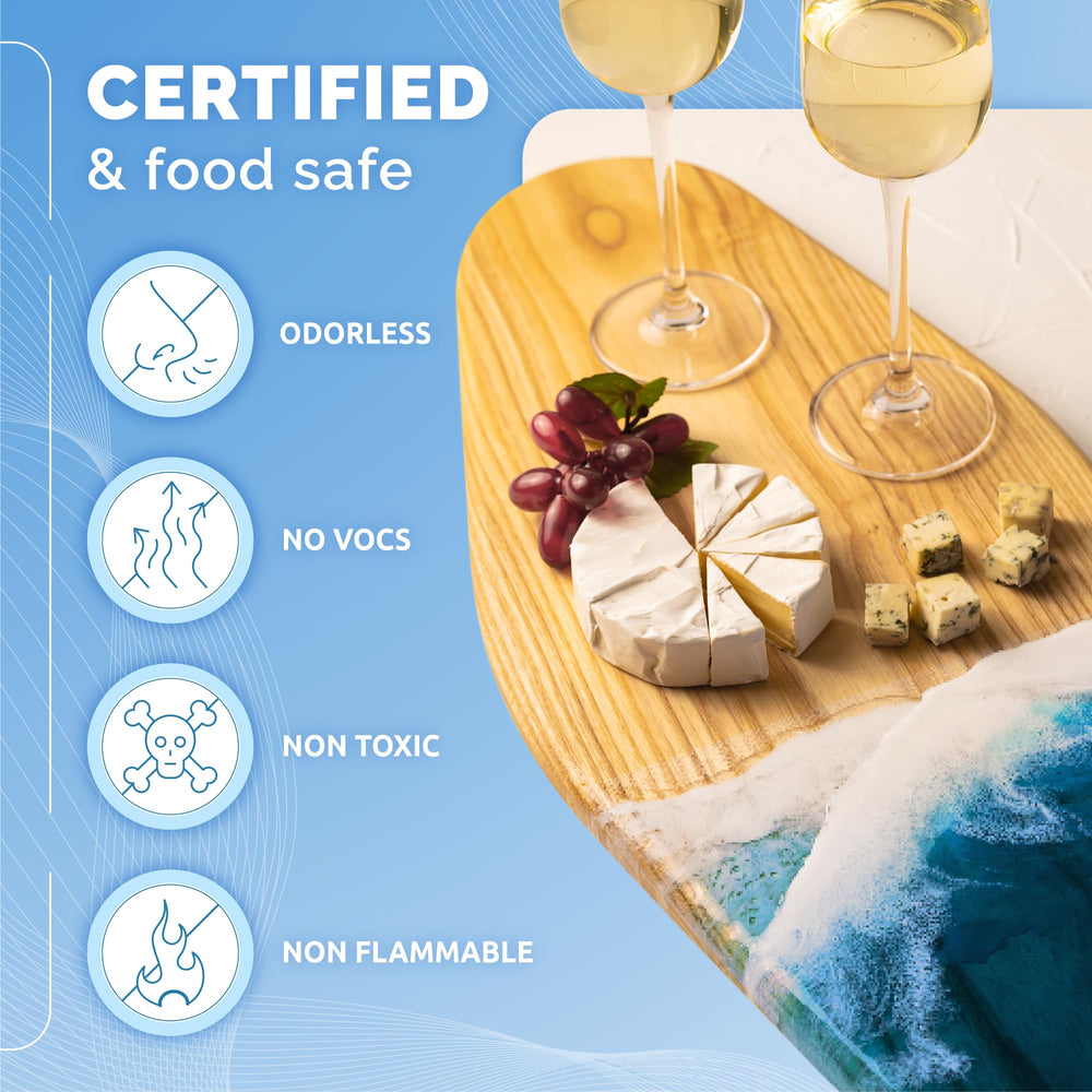 Craft Resin coaster blanks showcase crystal-clear, durable surfaces