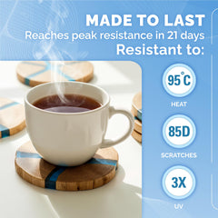 Craft Resin in-molds for detailed jewelry and coaster casts