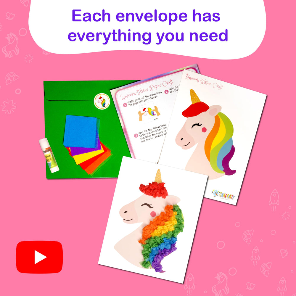 Craftikit ideal for ages 3-10, encouraging imaginative storytelling.