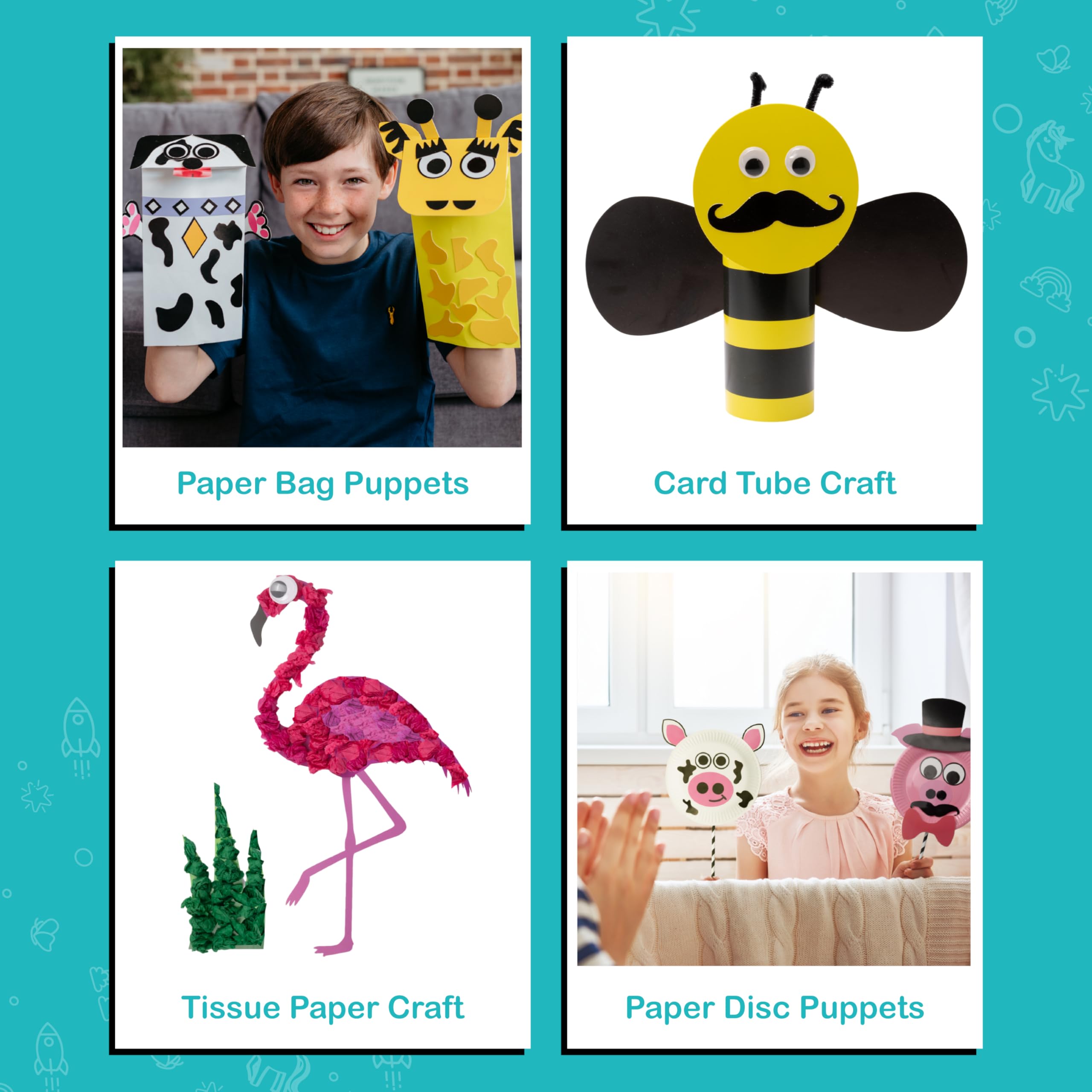 Craftikit activities strengthen fine motor skills through play