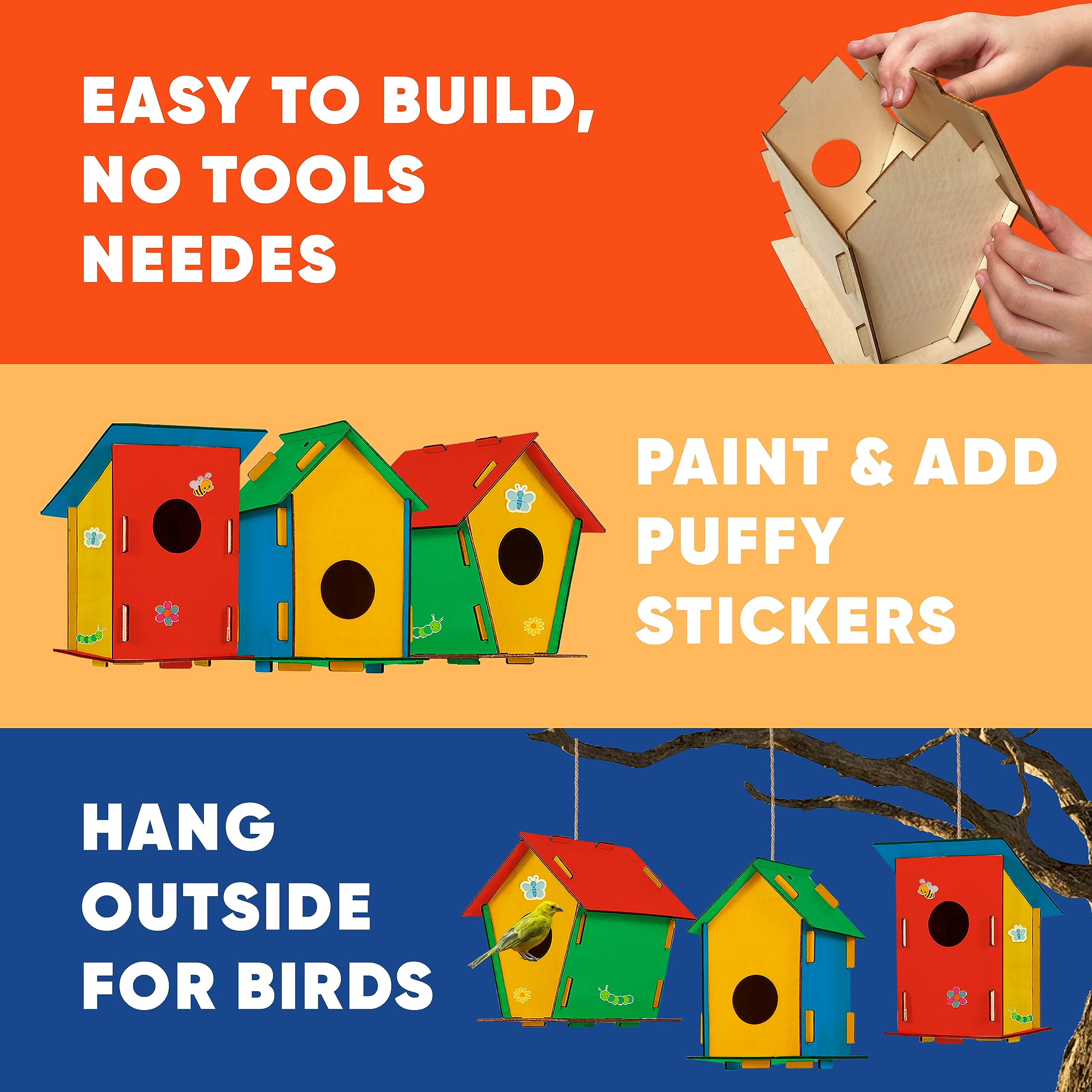 Crafty Happitooys spring crafts kit designed for group activities and parties