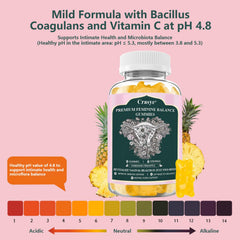 Crasye pineapple powder and bacillus coagulans in the formulation