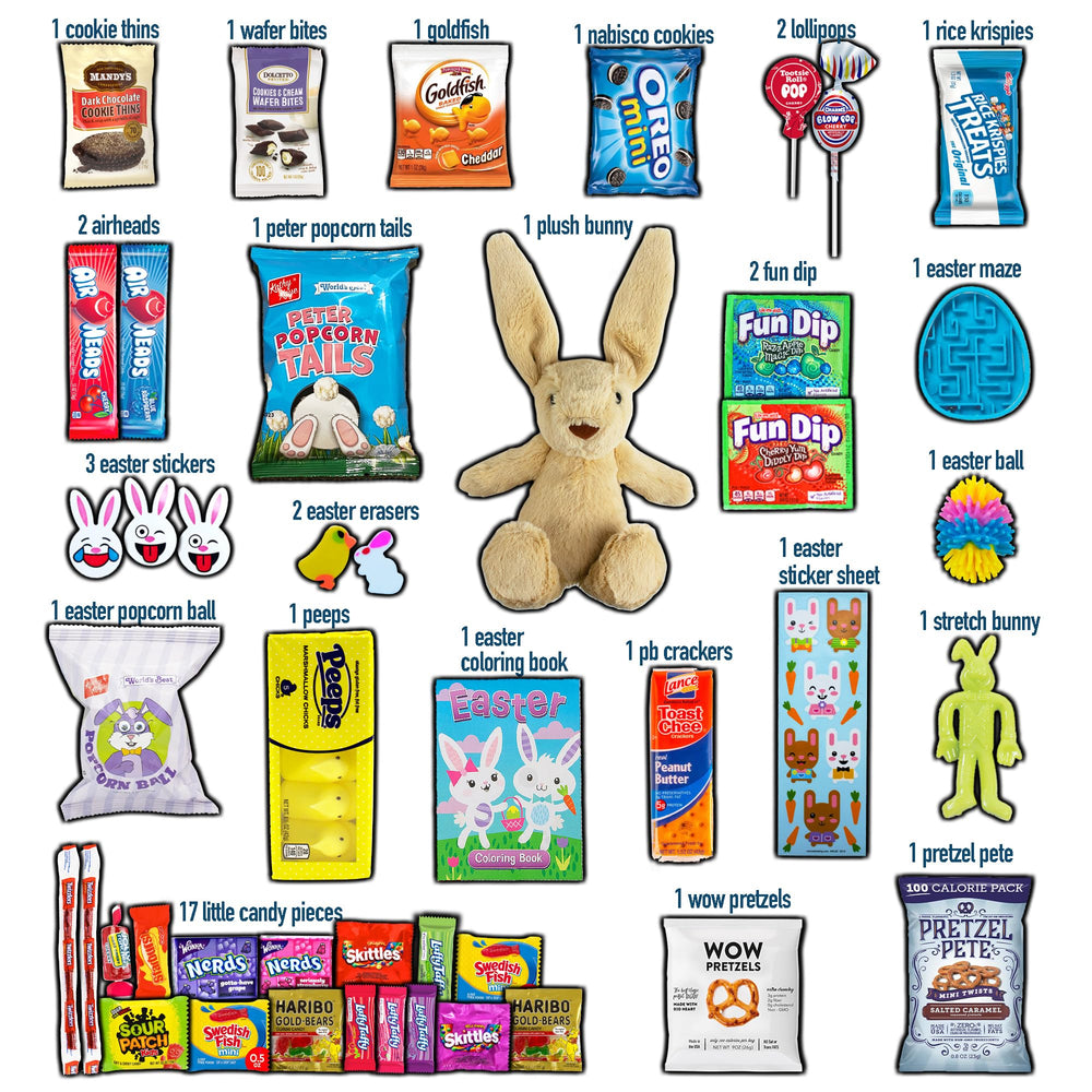 CRAVEBOX blue Easter bunny plush adds a cute, comforting touch for kids.