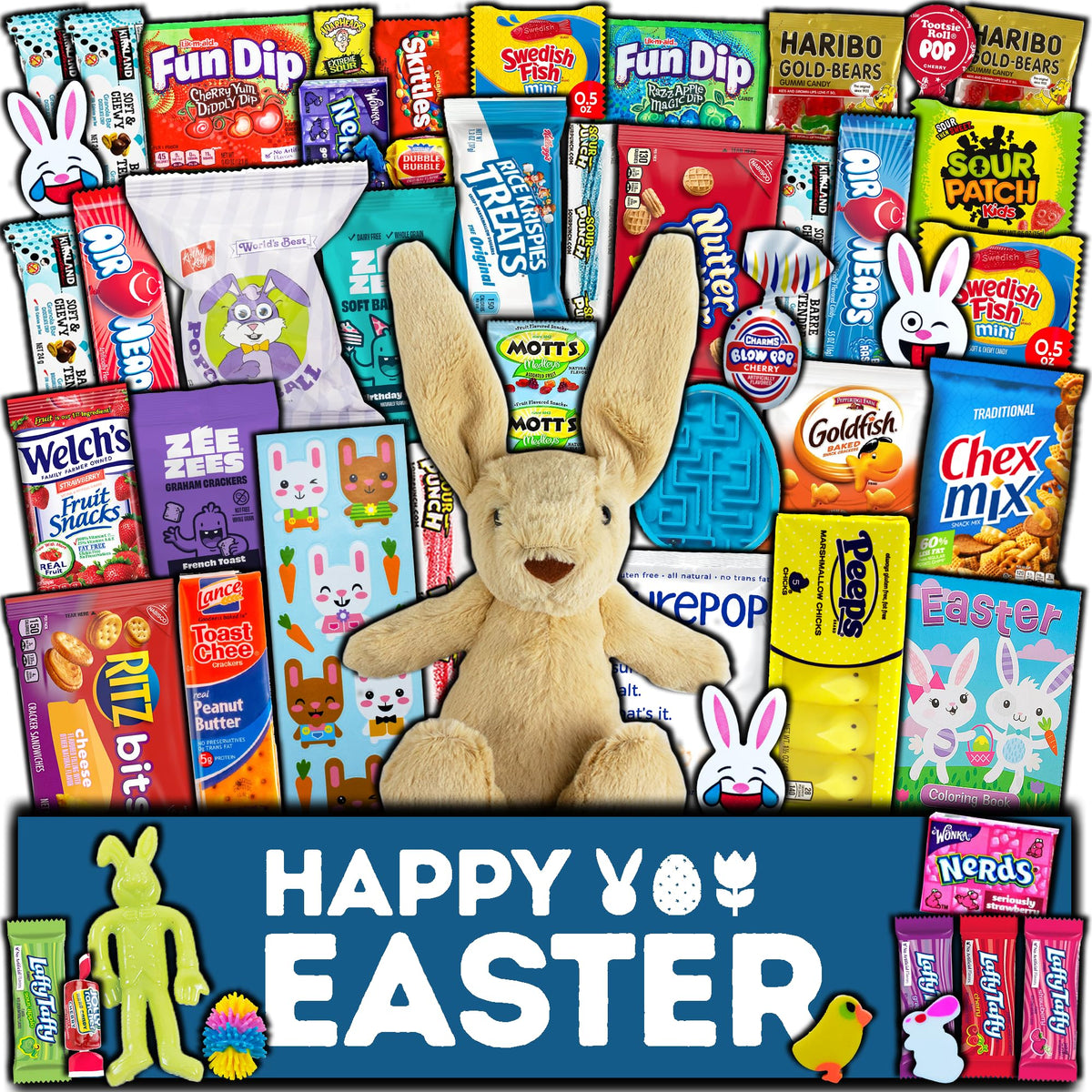 CRAVEBOX Easter Care Package box front, ready-to-gift display for celebrations.
