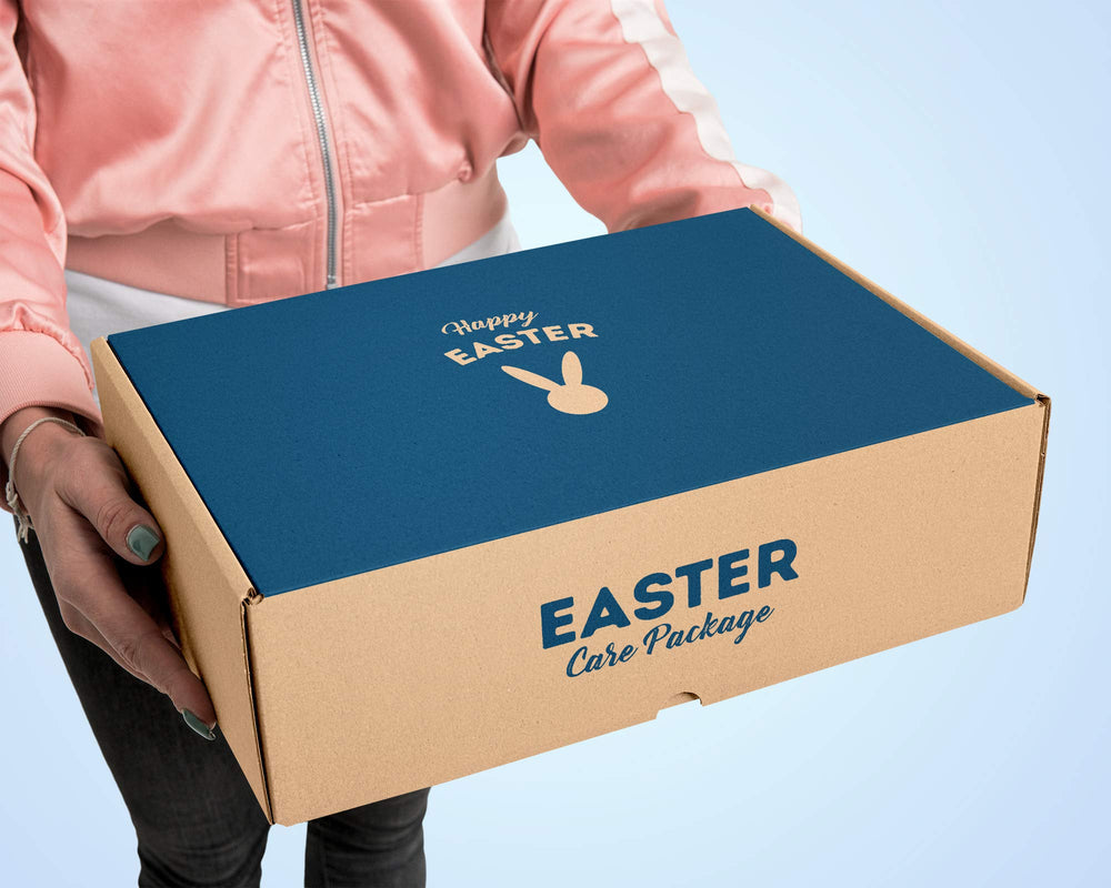 CRAVEBOX Easter snacks variety showing sweet and savory options for sharing.