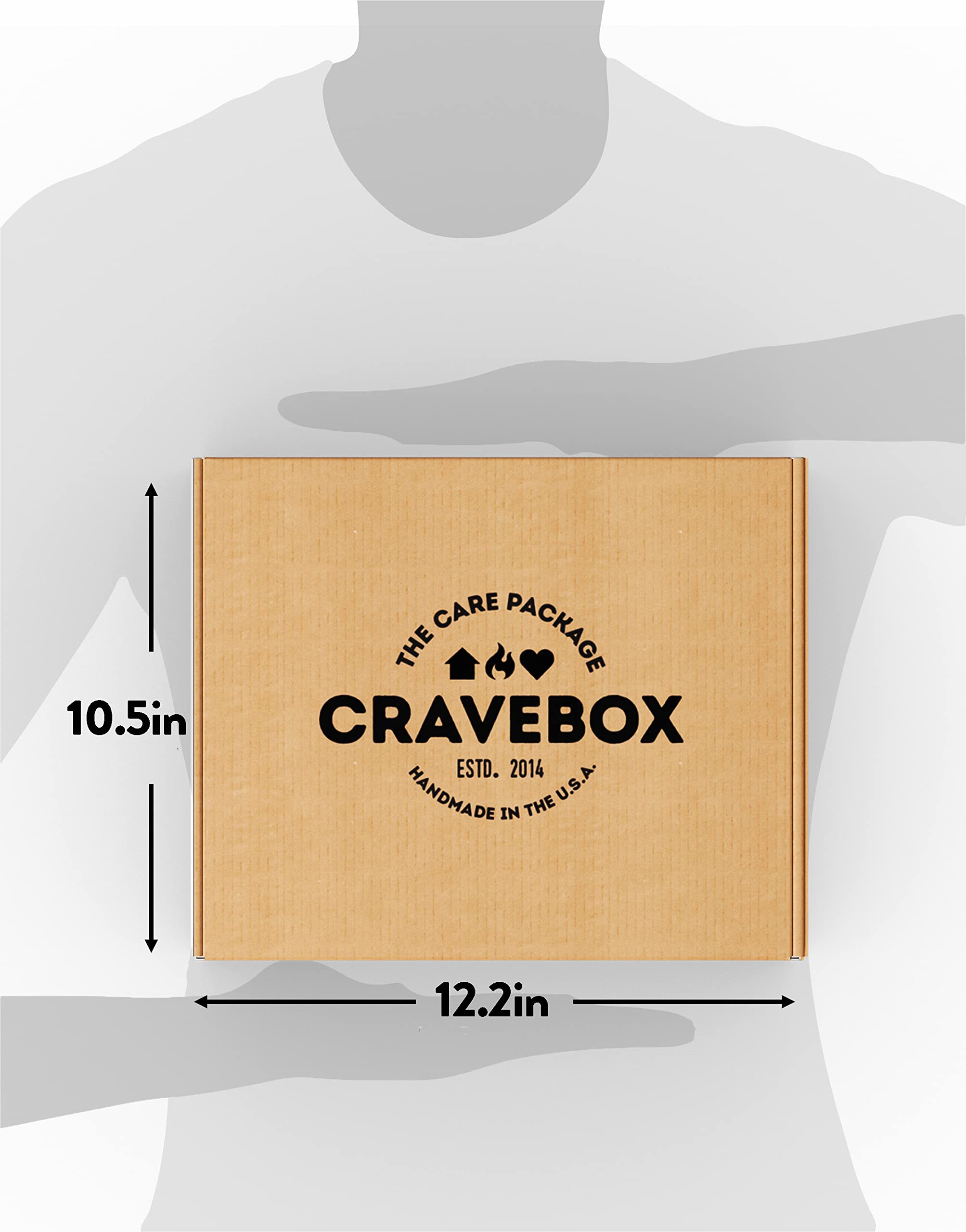CRAVEBOX family snacks gift ready for any celebration